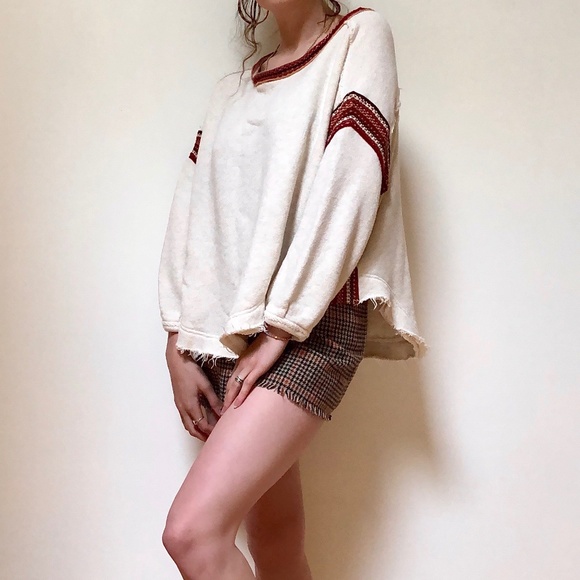 Free People Raw Hem Top - Picture 2 of 10